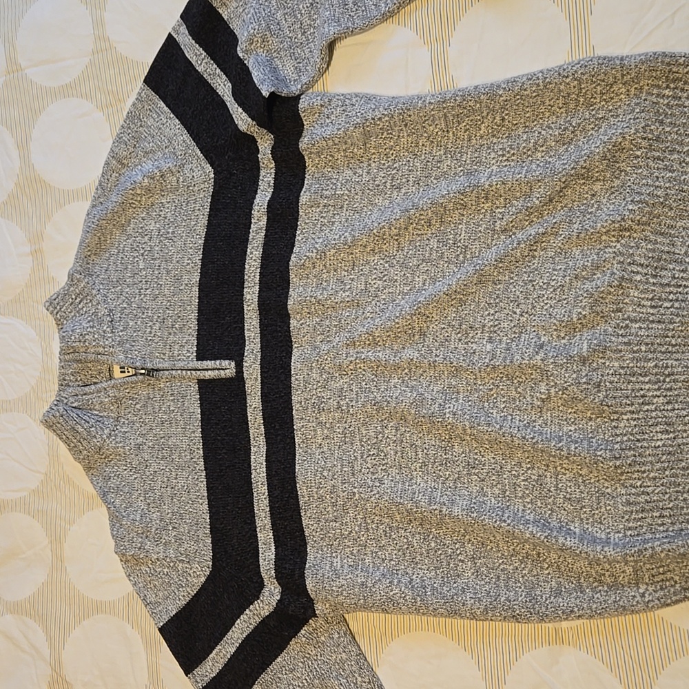 Urban Pipeline mens 1/4 zip sweater, large